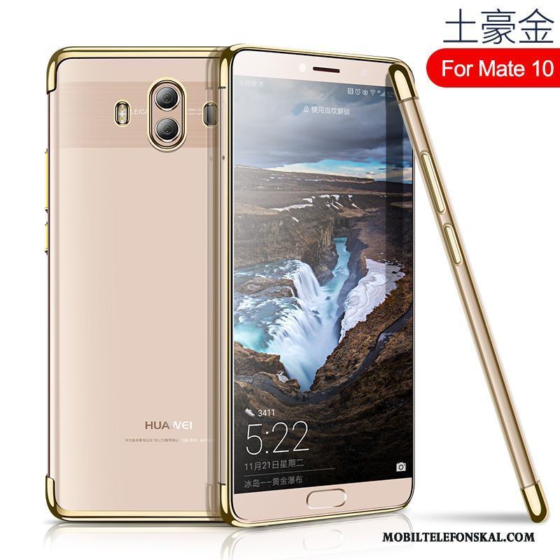 Huawei Mate 10 Skal Telefon Slim Fodral All Inclusive Personlighet Svart Transparent