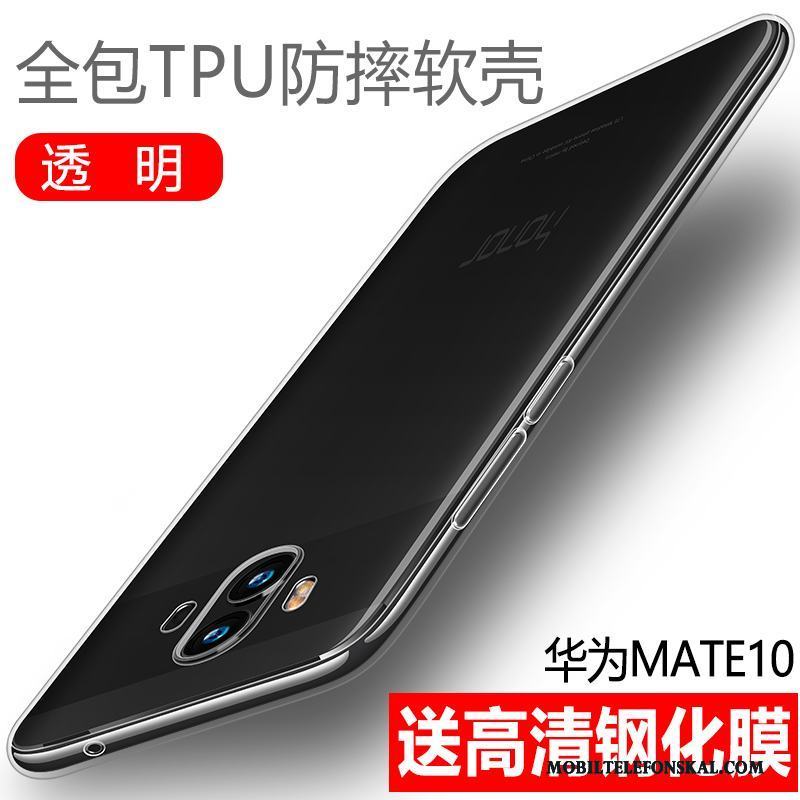 Huawei Mate 10 Trend Silikon Slim Skal Telefon Skydd Nubuck Mjuk
