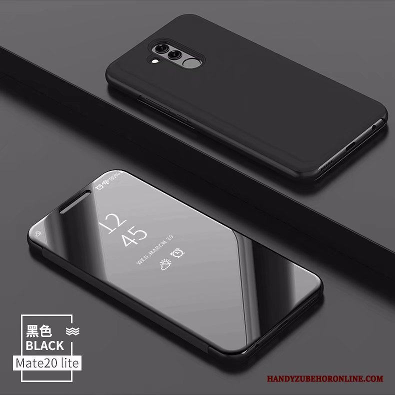 Huawei Mate 20 Lite All Inclusive Trend Läderfodral Skal Telefon Skydd Fallskydd Clamshell