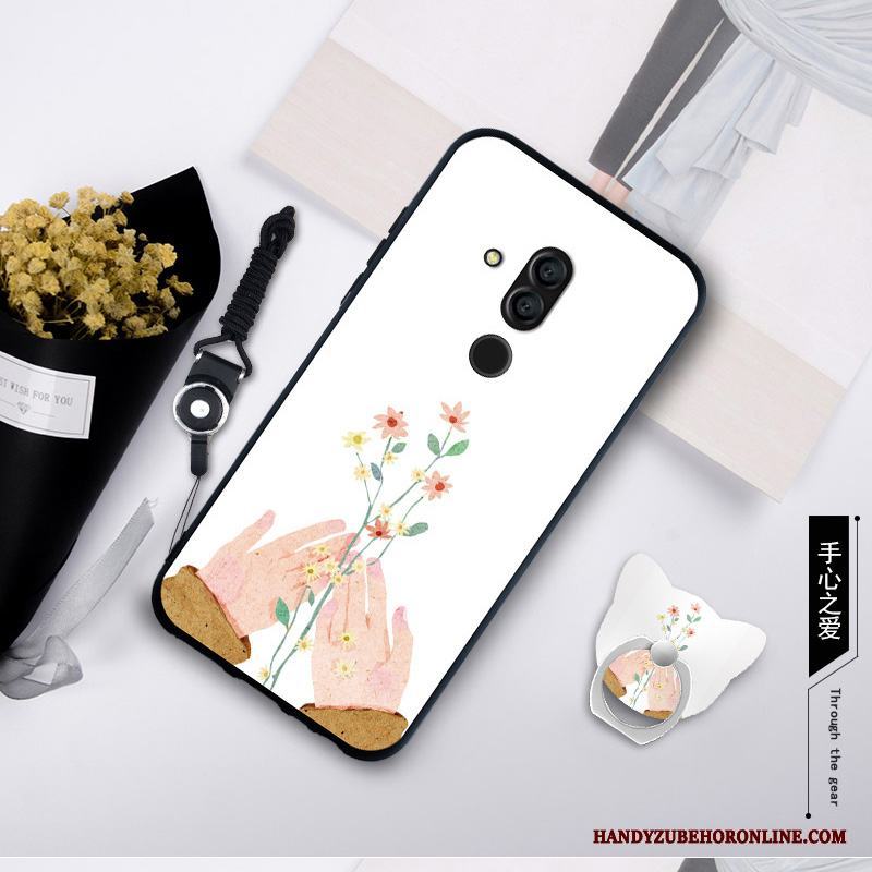 Huawei Mate 20 Lite Rosa Härdning Mjuk Skärmskydd Film Skal Telefon Trend Fodral