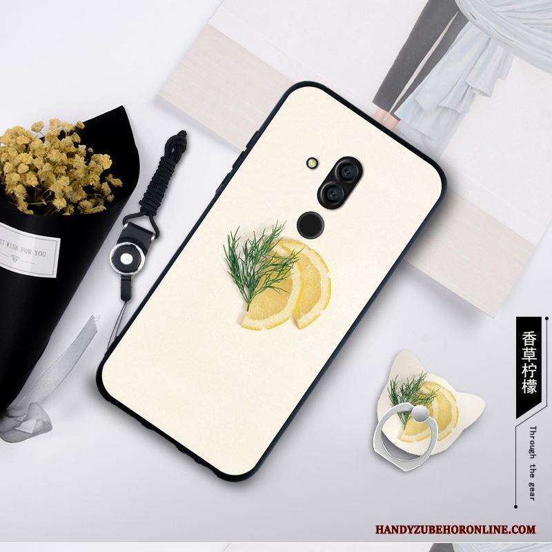 Huawei Mate 20 Lite Rosa Härdning Mjuk Skärmskydd Film Skal Telefon Trend Fodral