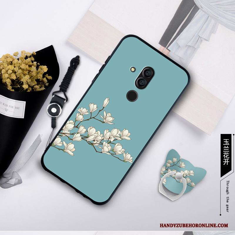 Huawei Mate 20 Lite Rosa Härdning Mjuk Skärmskydd Film Skal Telefon Trend Fodral