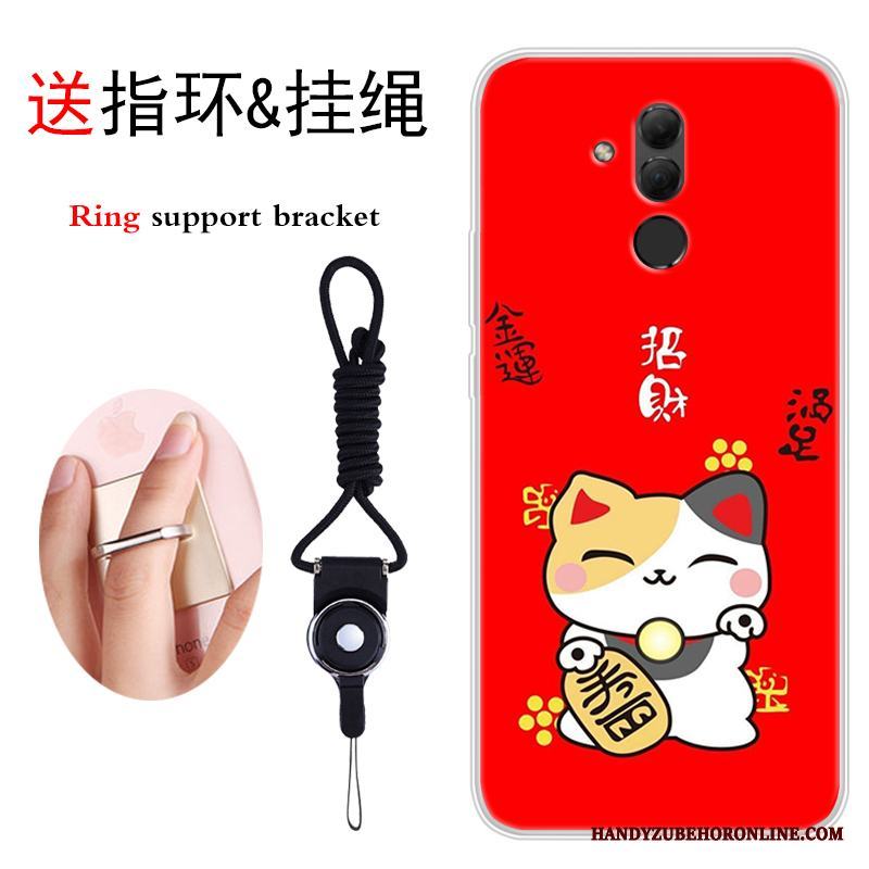 Huawei Mate 20 Lite Skydd Mjuk Trend Tecknat Kreativa Katt Skal Telefon