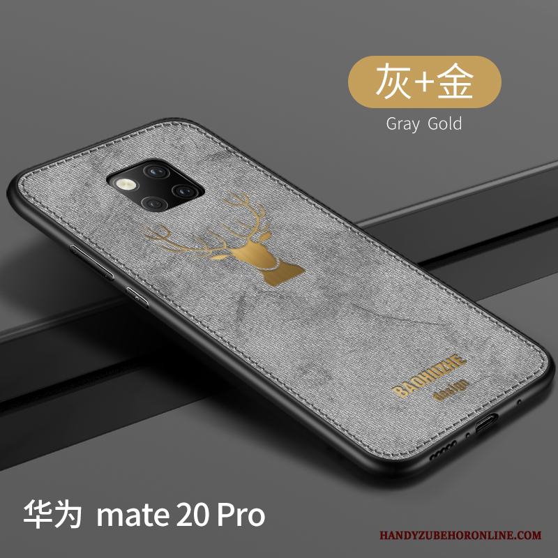 Huawei Mate 20 Pro Kreativa Duk Trend Varumärke Skydd Slim Mönster Skal Telefon