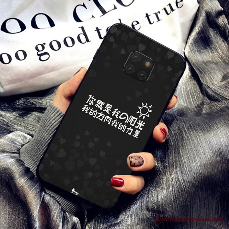 Huawei Mate 20 Pro Skal Telefon Vit Mode Trend Mobil Telefon Fodral Fallskydd