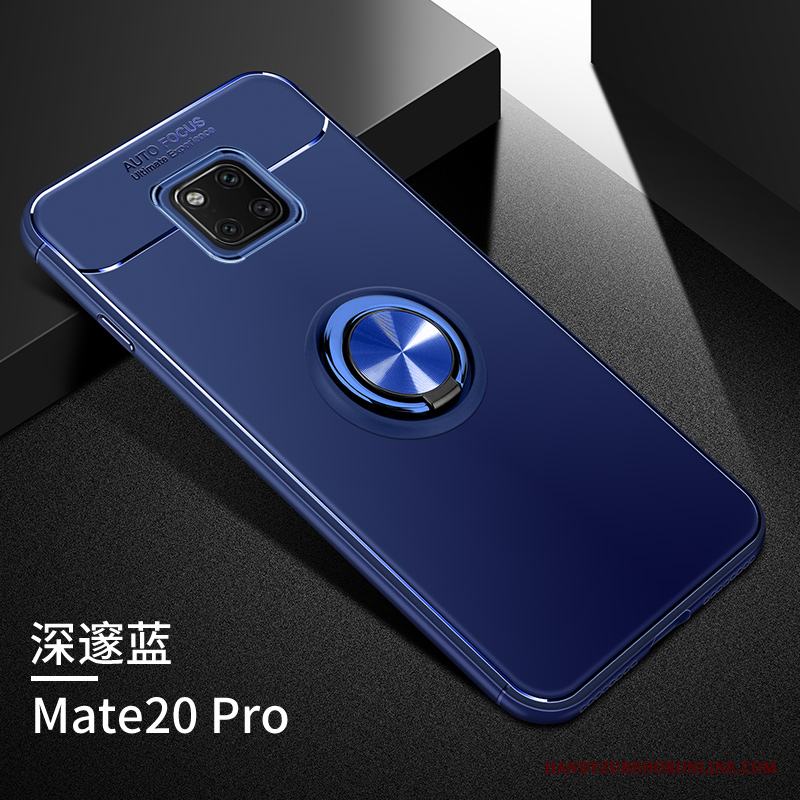 Huawei Mate 20 Pro Skydd Skal Silikon Mjuk Ny Fallskydd Röd
