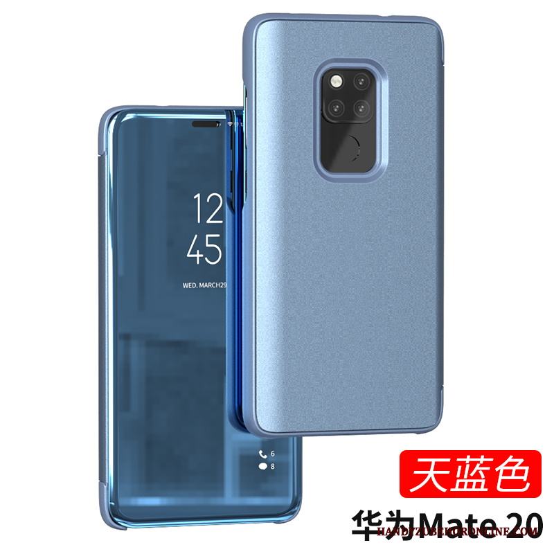 Huawei Mate 20 Trend Spegel Mobil Telefon Täcka Skal Telefon Kreativa Fodral