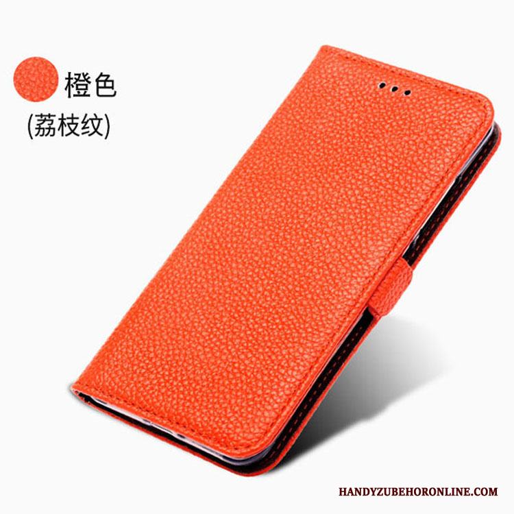 Huawei Mate 20 X Fallskydd Fodral Mobil Telefon All Inclusive Skal Äkta Läder Svart