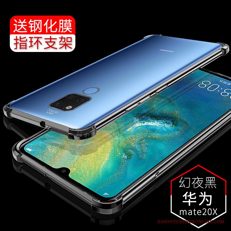 Huawei Mate 20 X Skal Fodral Silikon Fallskydd Personlighet All Inclusive Mjuk Enkel