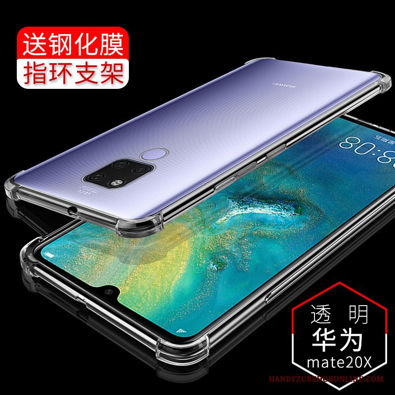 Huawei Mate 20 X Skal Fodral Silikon Fallskydd Personlighet All Inclusive Mjuk Enkel