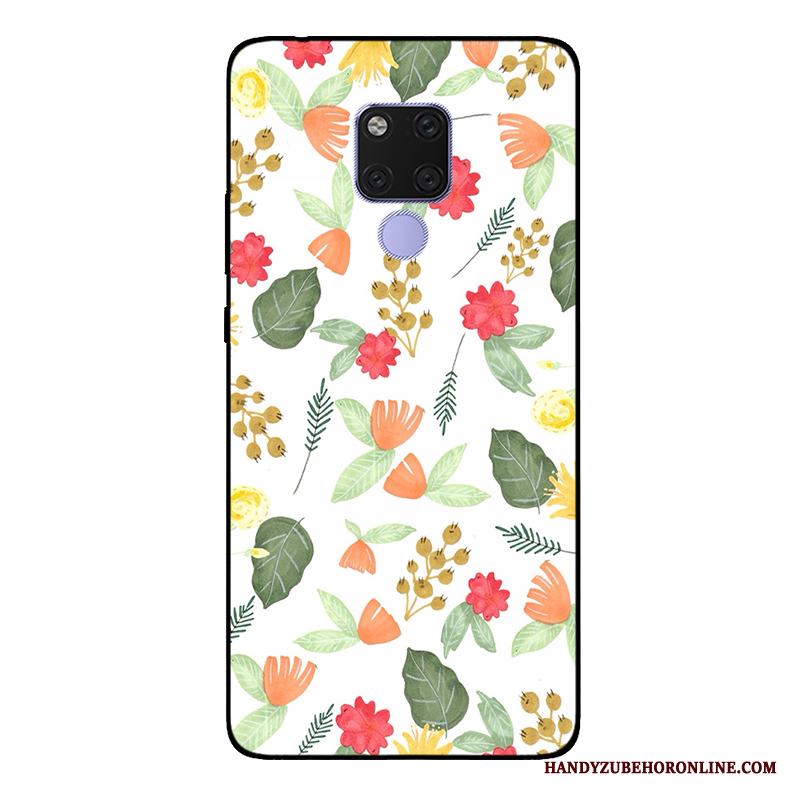 Huawei Mate 20 X Skydd Mobil Telefon Silikon Fodral Fallskydd Mjuk Skal