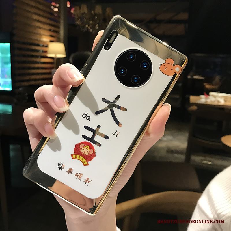 Huawei Mate 30 All Inclusive Silikon Skal Telefon Skydd Fallskydd Plating Fodral