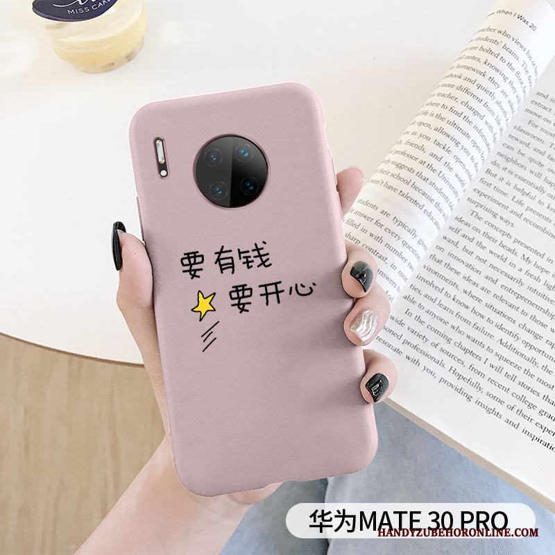 Huawei Mate 30 Pro Silikon Mjuk Grön Skal Fallskydd All Inclusive Net Red