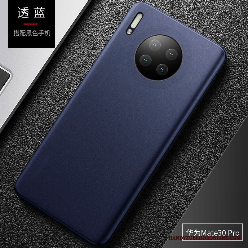 Huawei Mate 30 Pro Skal Telefon Fodral Trend Varumärke Skydd Nubuck Transparent Högt Utbud