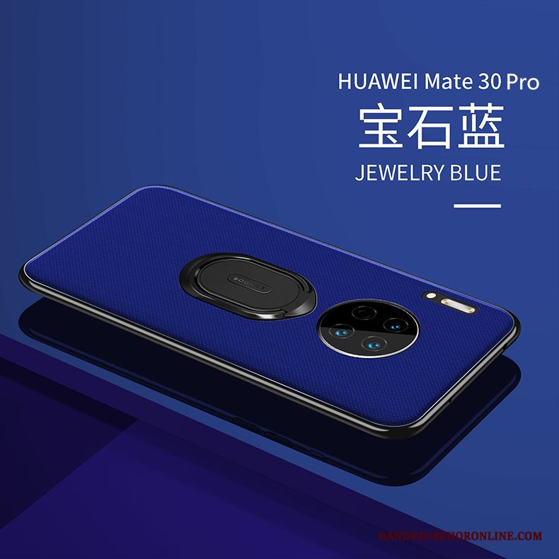 Huawei Mate 30 Pro Support Skal Telefon Kreativa Svart Magnetic Bil Fallskydd