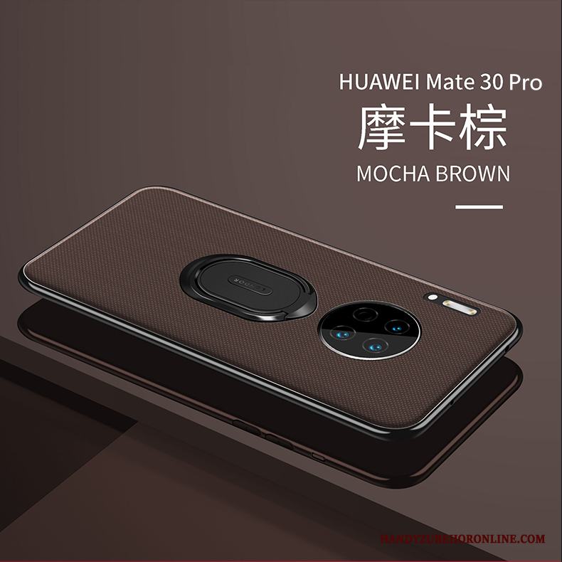 Huawei Mate 30 Pro Support Skal Telefon Kreativa Svart Magnetic Bil Fallskydd