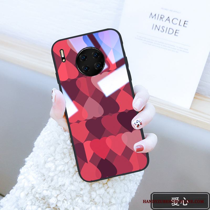 Huawei Mate 30 Skal Skydd Vit Trend Varumärke Par Kreativa All Inclusive Högt Utbud