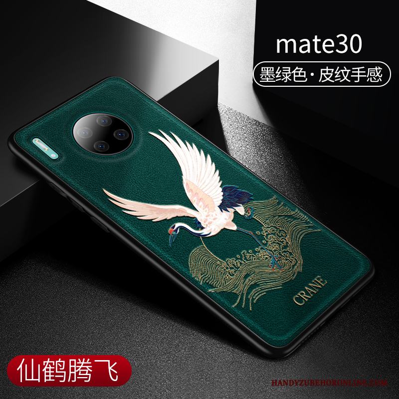 Huawei Mate 30 Skärmskydd Film Tillbehör Skal Vind Fallskydd Bakre Omslag Lätt Och Tunt