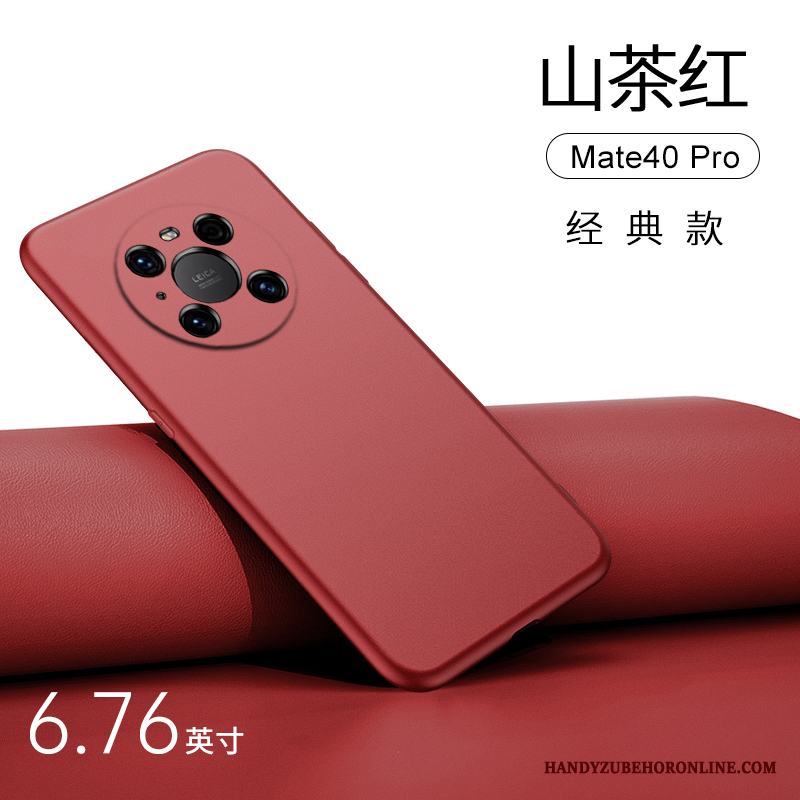 Huawei Mate 40 Pro Enkel Ny Bil Silikon All Inclusive Ring Skal