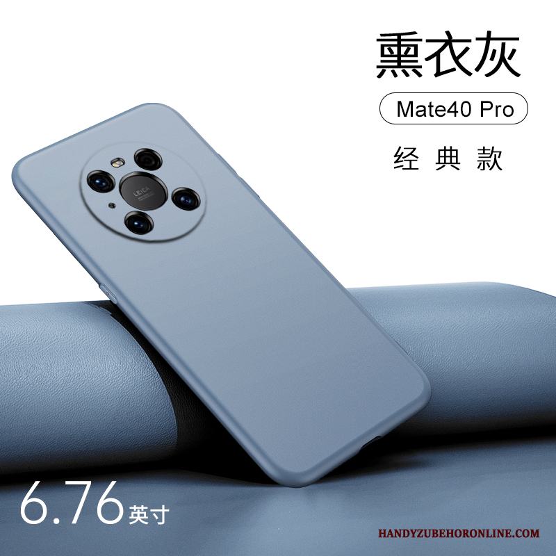 Huawei Mate 40 Pro Enkel Ny Bil Silikon All Inclusive Ring Skal