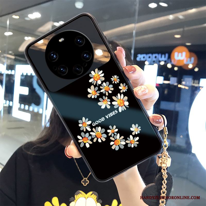 Huawei Mate 40 Pro+ Skal Fallskydd Kyla Kreativa Svart Personlighet Trend Varumärke Mode