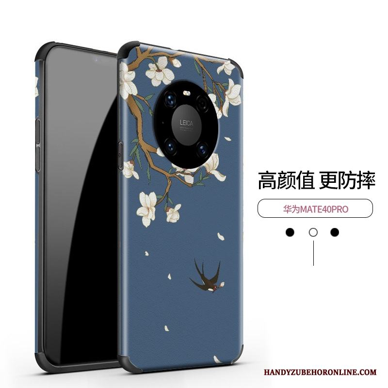 Huawei Mate 40 Pro Skal Silke Lättnad Net Red Fodral Fallskydd Personlighet Mönster