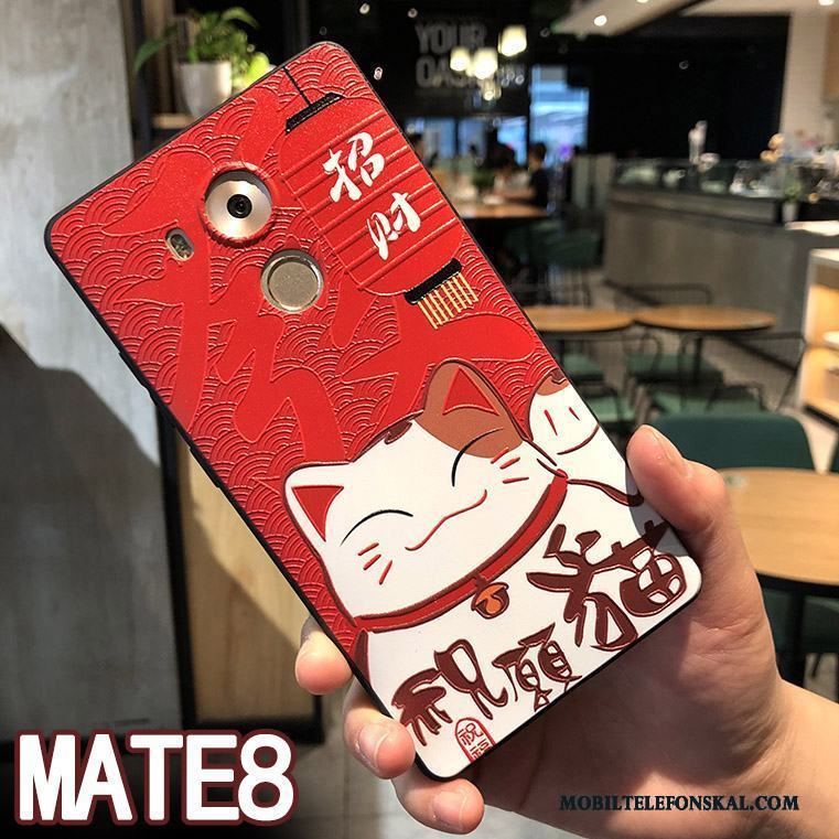 Huawei Mate 8 Rikedom Skydd Skal Telefon Katt Fallskydd Lättnad All Inclusive