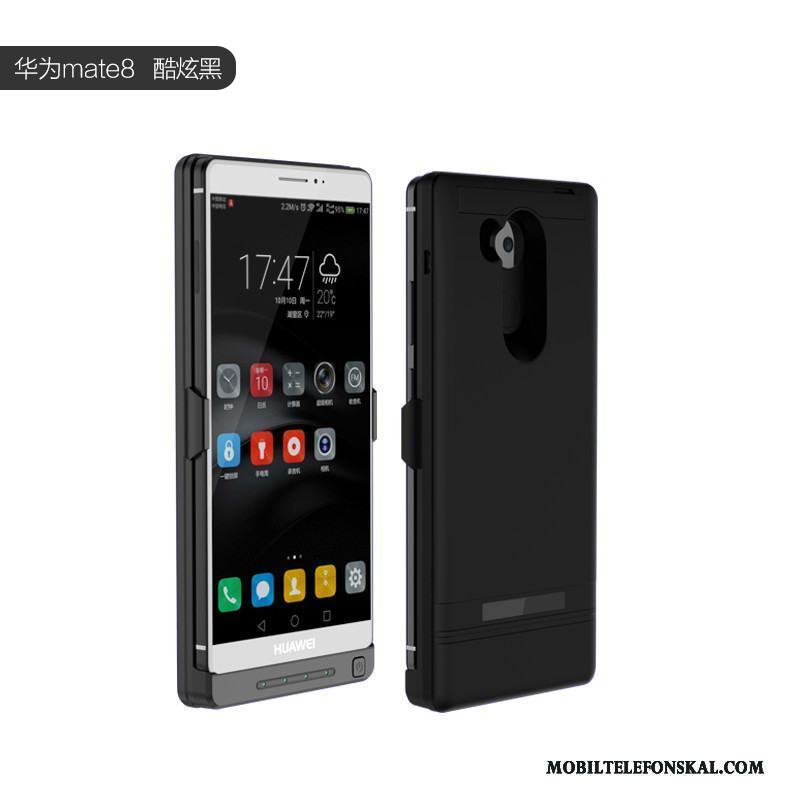 Huawei Mate 8 Skal Telefon Rosa Metall Frame Fodral Skydd