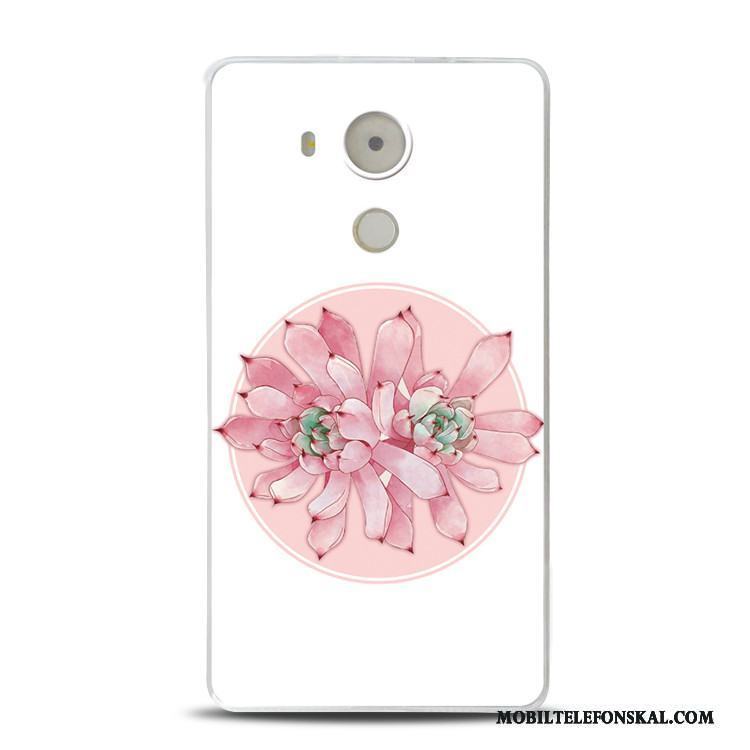 Huawei Mate 8 Support Skal All Inclusive Rosa Mjuk Lättnad Telefon