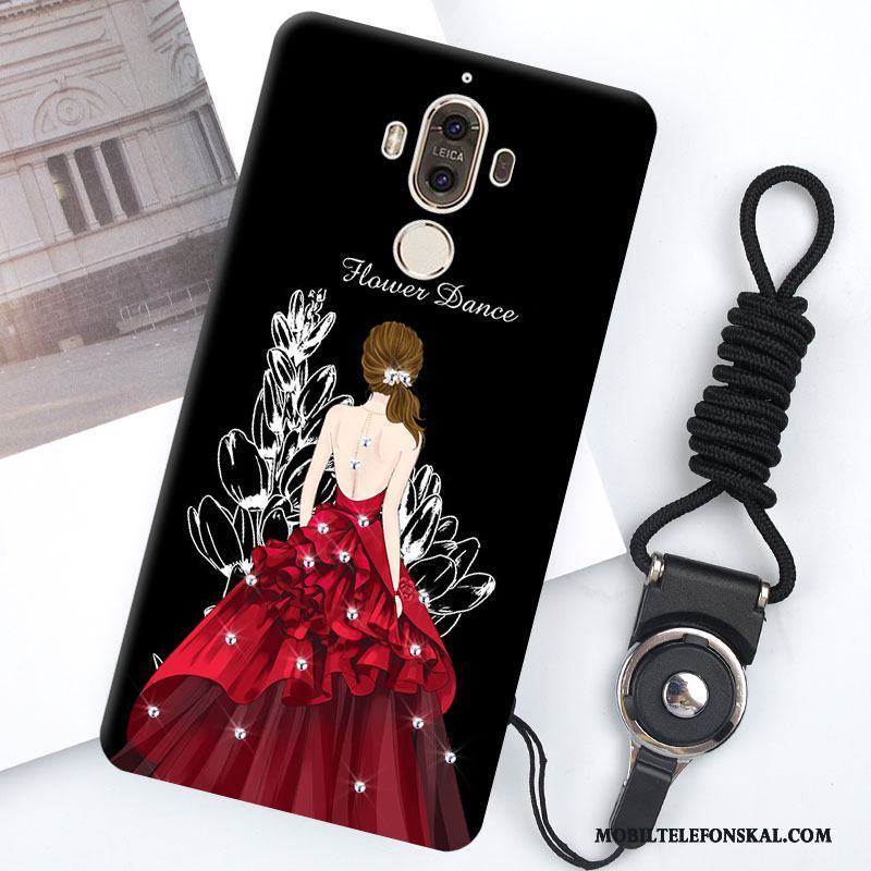 Huawei Mate 9 Fallskydd Kreativa Svart Tunn Mjuk Skal Telefon All Inclusive