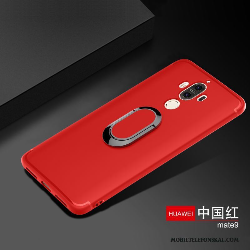 Huawei Mate 9 Fodral Skydd Ring Rosa Slim Skal Telefon