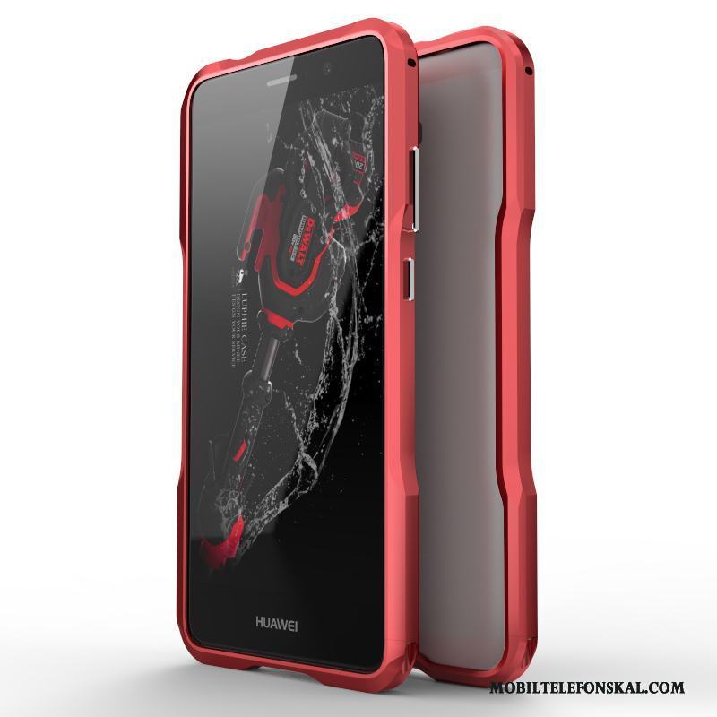 Huawei Mate 9 Frame Skydd Skal Telefon Metall Rosa