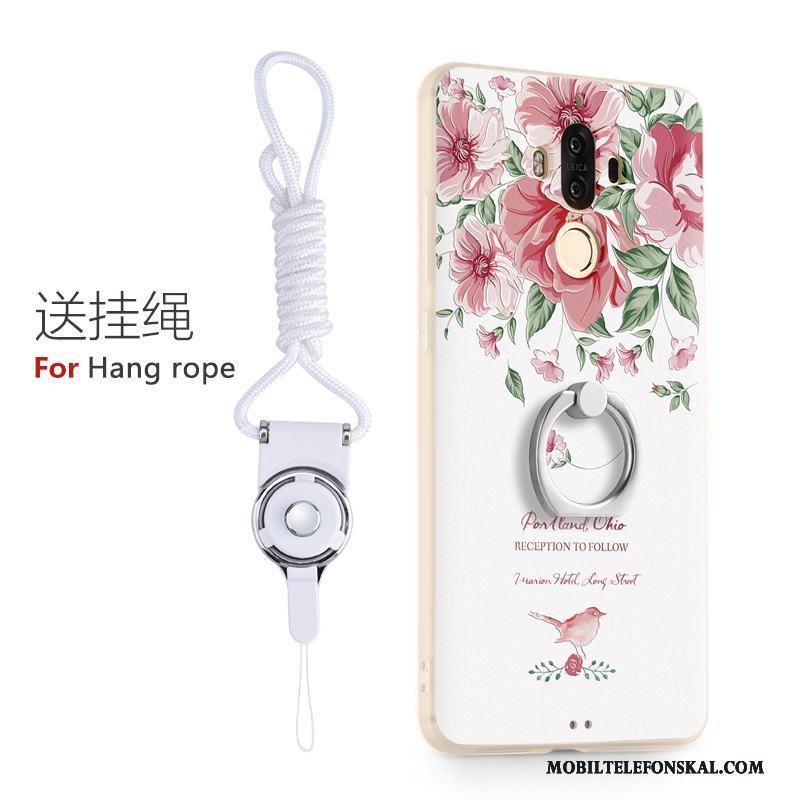 Huawei Mate 9 Färg Silikon Vacker Ring Bältesspänne Skydd Skal Telefon