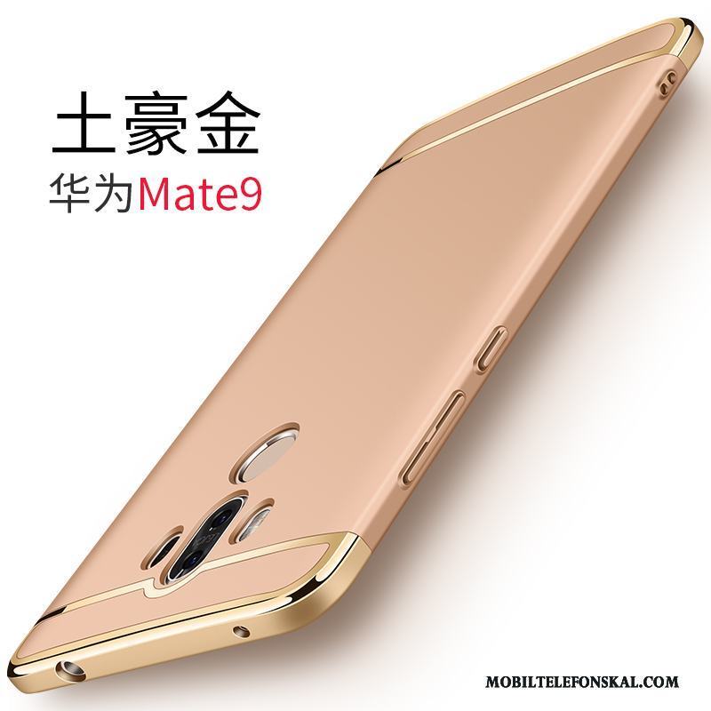 Huawei Mate 9 Guld Skal Telefon Ny Nubuck Business Fodral Fallskydd