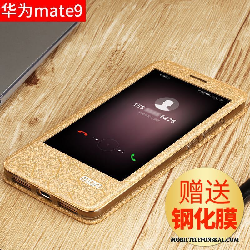 Huawei Mate 9 Kreativa Skal Telefon Blå Silikon Fodral Clamshell Skydd