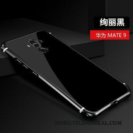 Huawei Mate 9 Kreativa Trend Varumärke Blå Fodral Metall Skal Telefon