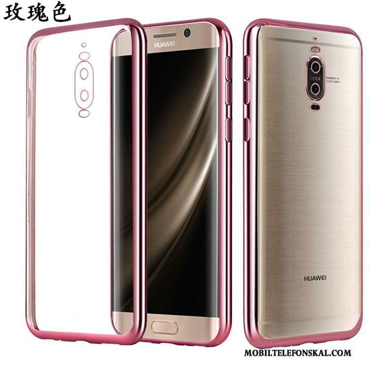 Huawei Mate 9 Pro Fodral Silikon Mjuk Rosa Skydd Skal Telefon