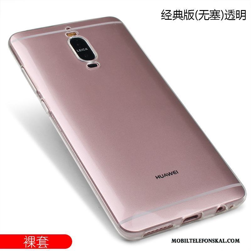 Huawei Mate 9 Pro Fodral Silikon Transparent Mobil Telefon Skal Telefon All Inclusive Vit