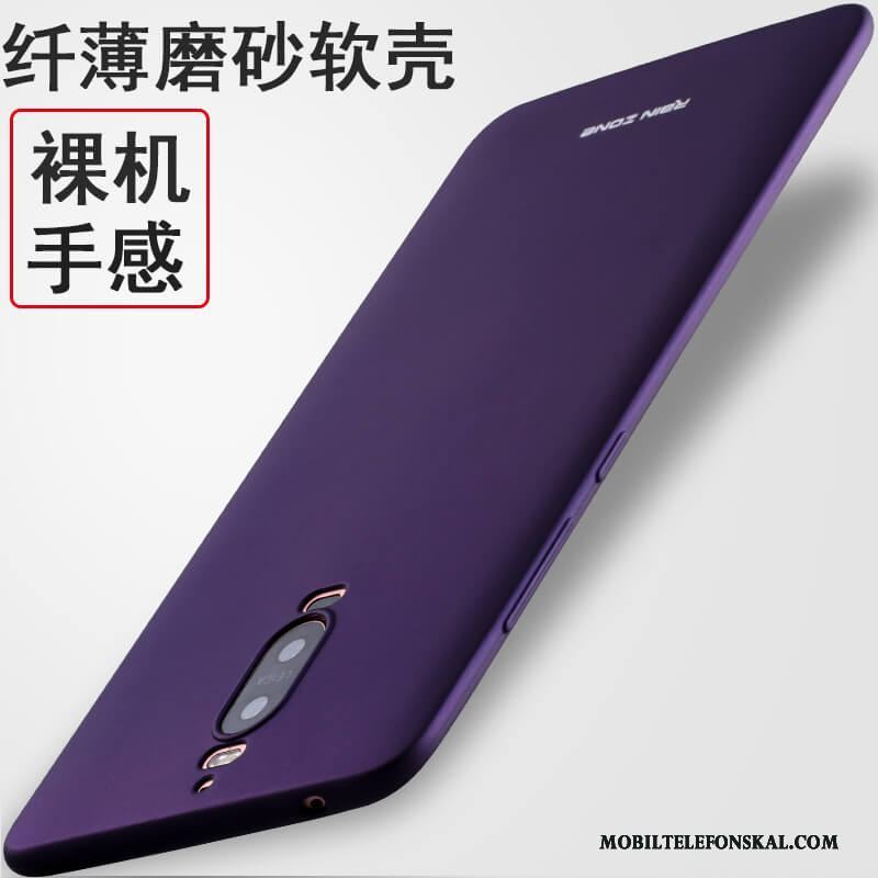 Huawei Mate 9 Pro Silikon Fodral Röd Skydd Mjuk Skal Telefon