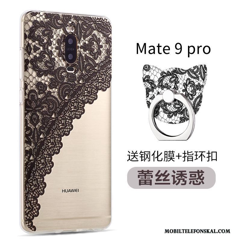 Huawei Mate 9 Pro Silikon Ny Kreativa Skal Telefon Personlighet Mjuk Rosa