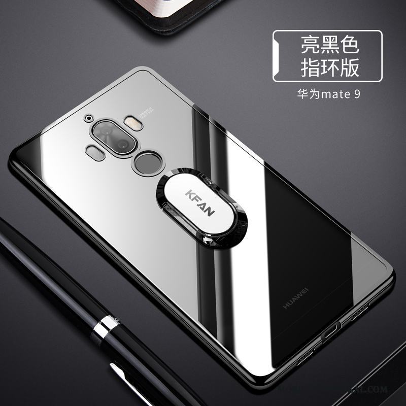 Huawei Mate 9 Silikon Skal Telefon Fodral Transparent Slim Silver