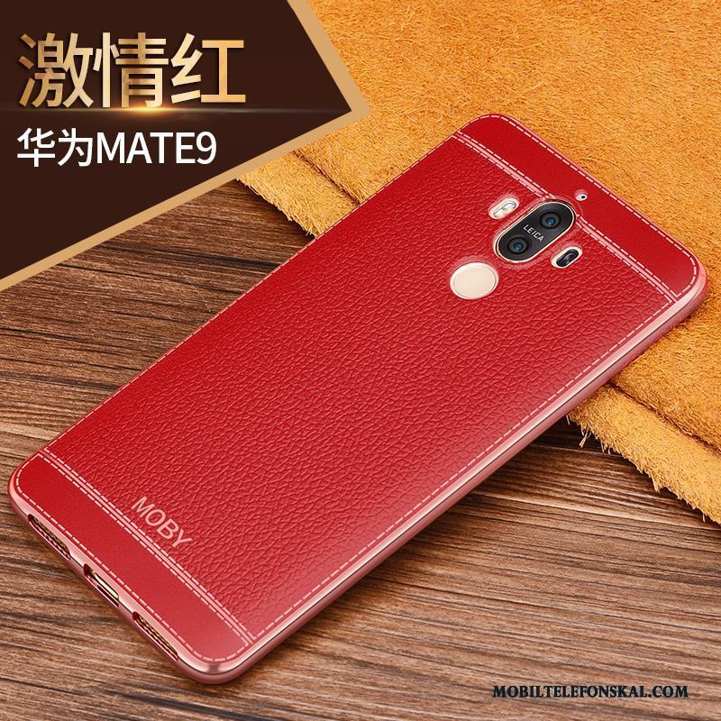 Huawei Mate 9 Silikon Slim Skydd Skal Telefon Fallskydd Rosa Mjuk