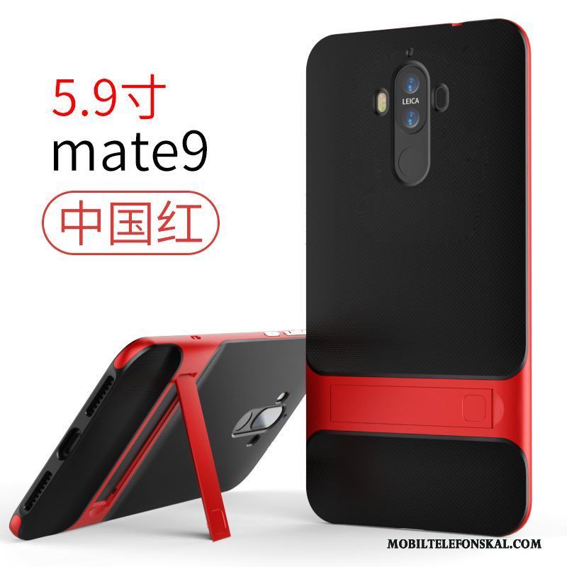 Huawei Mate 9 Skal Personlighet Kreativa Silikon Ljusblå Fallskydd Nubuck Mjuk