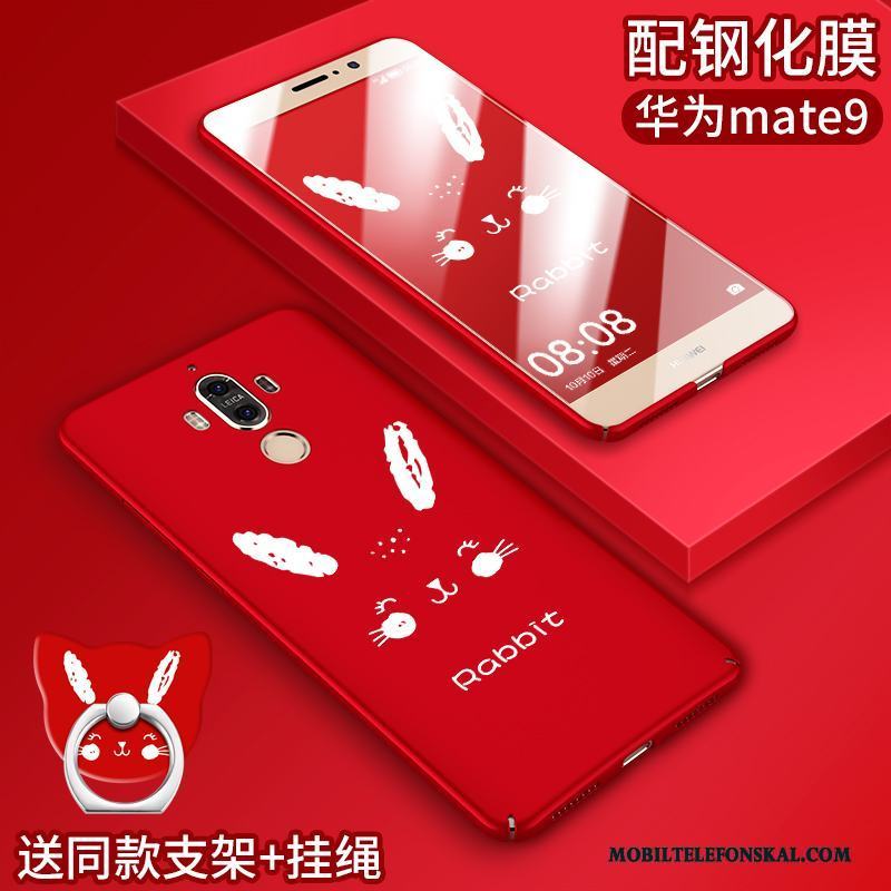 Huawei Mate 9 Skal Trend Nubuck Kreativa Silikon All Inclusive Rosa Fallskydd