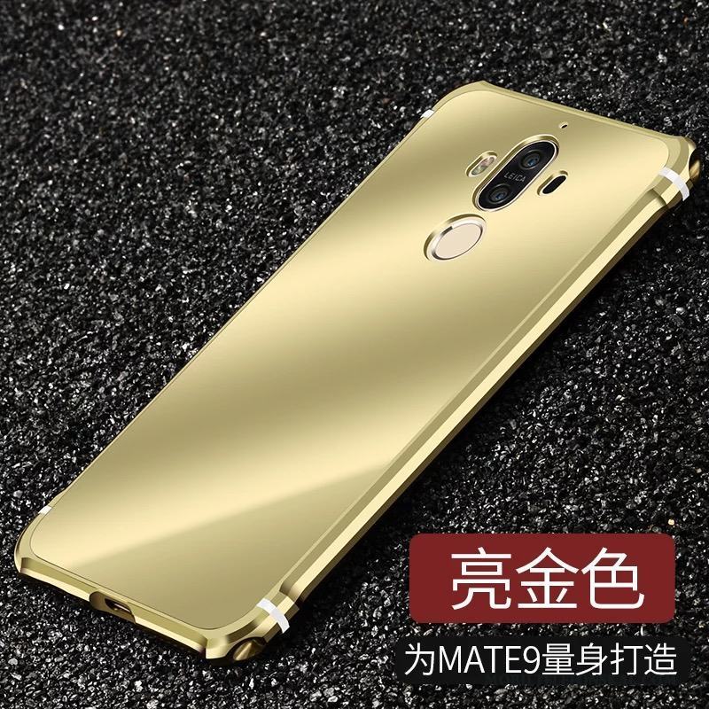 Huawei Mate 9 Skydd Skal Telefon Röd Fodral Metall