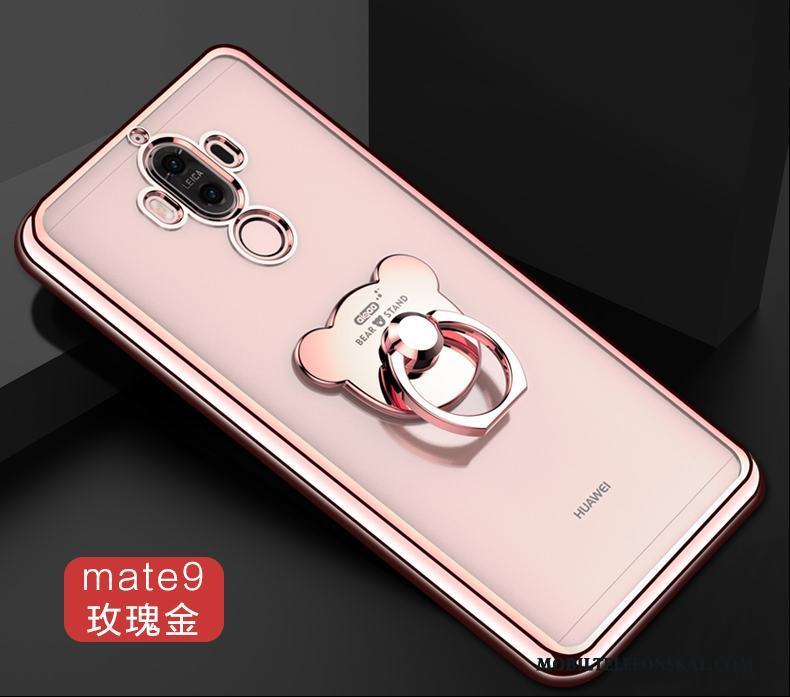 Huawei Mate 9 Trend Fallskydd Skal Telefon Fodral Silikon Support Ring