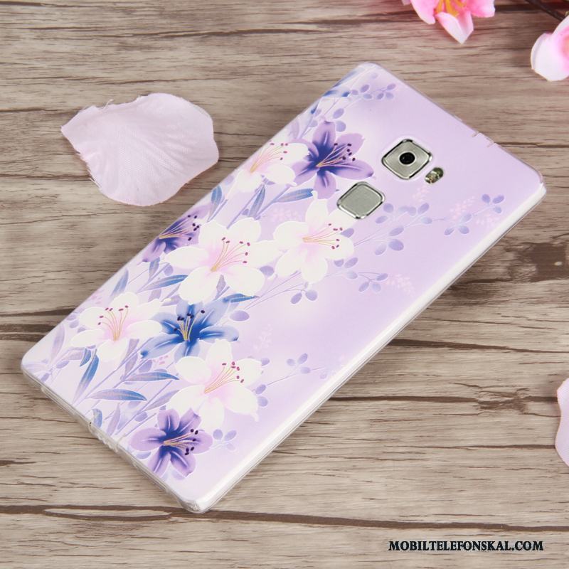 Huawei Mate S Fallskydd Skal Telefon Grön Slim Mjuk Silikon Fodral