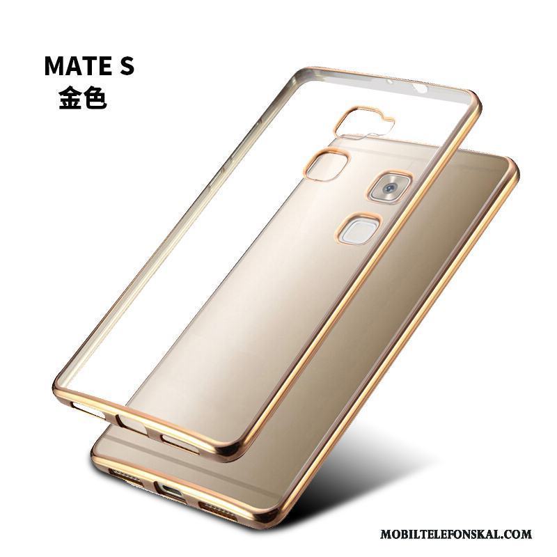 Huawei Mate S Mjuk Skal Fallskydd All Inclusive Rosa Guld Fodral Silikon