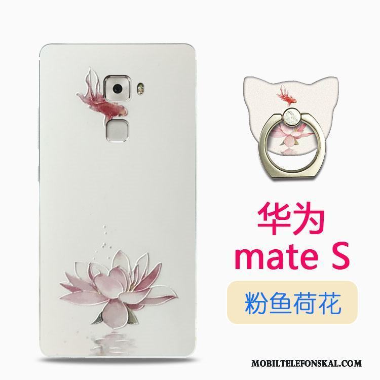 Huawei Mate S Skydd Ungdom Skal Vacker Transparent Fodral Silikon