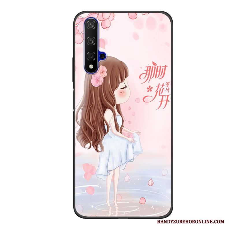 Huawei Nova 5t All Inclusive Skal Telefon Fallskydd Vacker Liten Mjuk